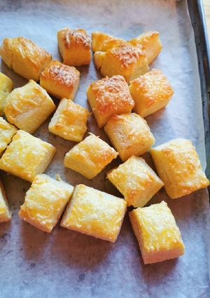 Tehéntúrós pogácsa recept fotója