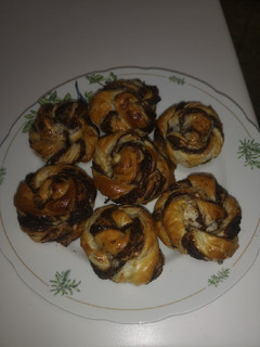 Nutellás csavart recept fotója