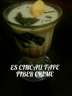Foto resep Es Cincau Tape Fiber Creme