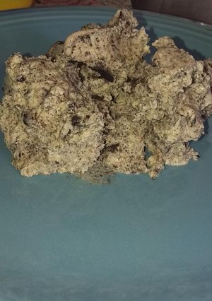 Una foto de Helado de oreo con leche condensada