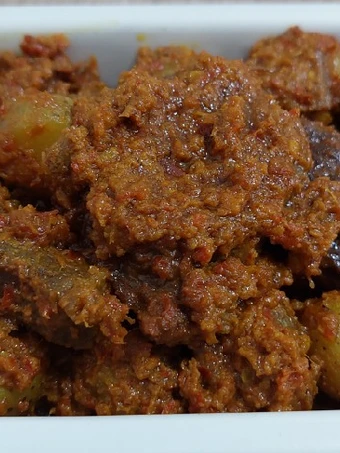 Cara Gampang Menyiapkan Resep Rendang daging + kentang mini yang Bikin Ngiler Anti Ribet, Menggugah Selera