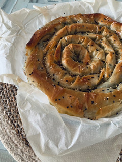 Una foto de Spanakopita