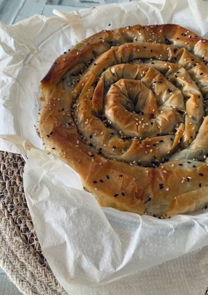 Una foto de Spanakopita