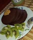 Panquequitos de chocolate saludables 💣🍫 ♡
