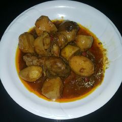 A picture of Potato poriadge.