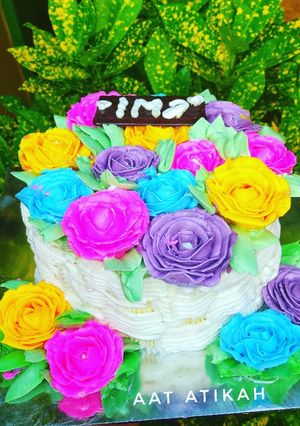 Foto resep Cake mawar