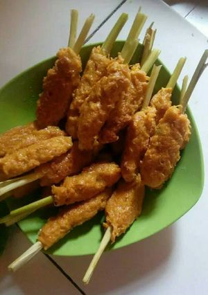 Foto resep Sate Ayam Ikan Lilit