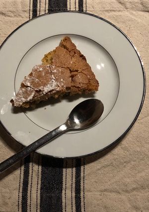 Une photo de Moelleux aux noisettes et chocolat