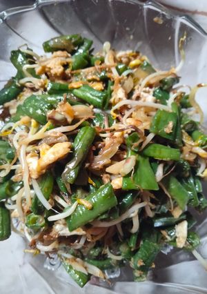 Foto resep Oseng simple kacang panjang