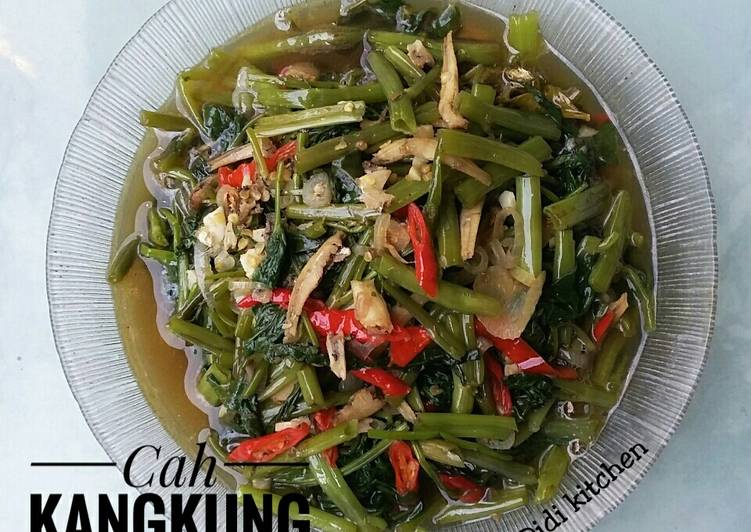 Bagaimana Membuat Cah Kangkung Teri Medan #pr_wantuteri, Bikin Ngiler