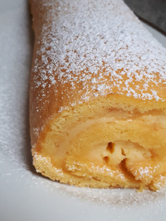 Una foto de Brazo gitano de crema pastelera