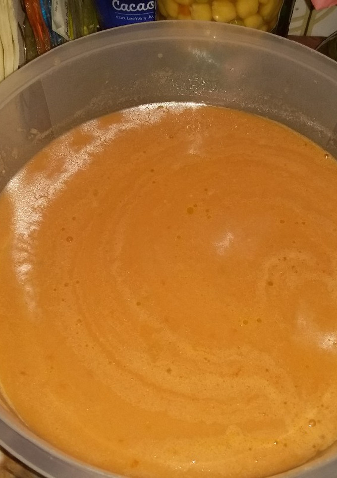 Una foto de Gazpacho de sandía