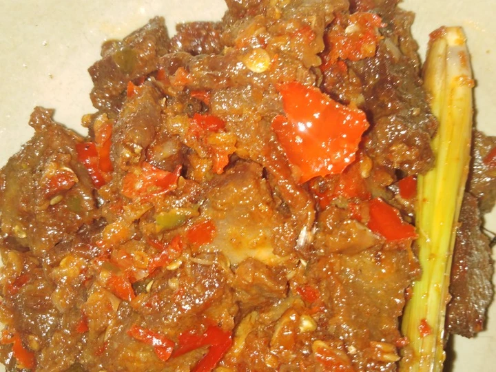 Langkah Mudah untuk Membuat Resep #43. Dendeng Sapi Balado Anti Ribet, Bisa Manjain Lidah