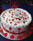 Redvelvet Cake With Creamcheese Frosting