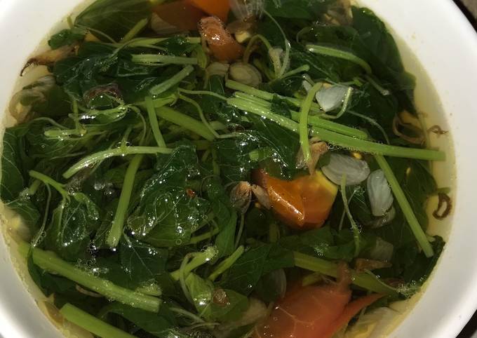 Resep Sayur Bening Bayam Oleh Wee Cookpad