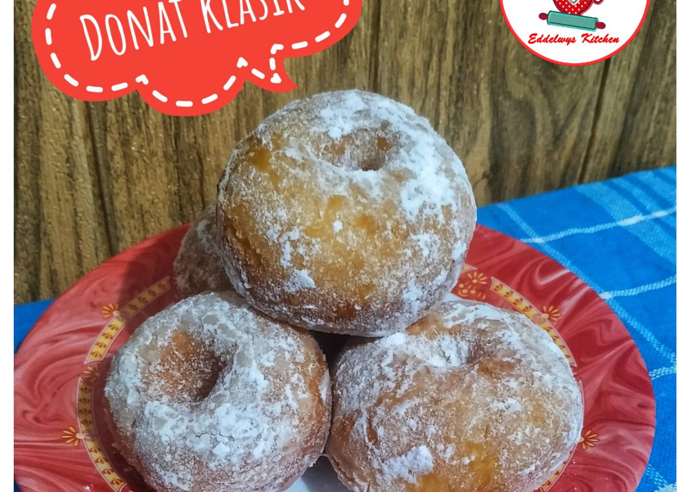 Donat Klasik tanpa ulen