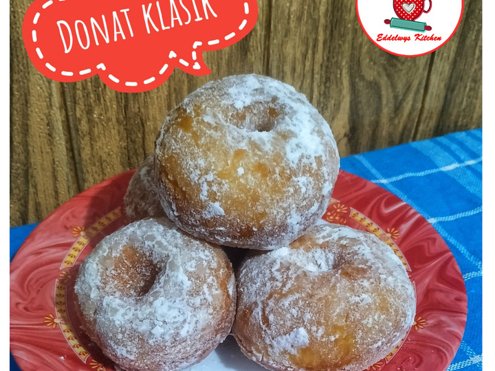 Resep Donat Klasik tanpa ulen, Enak