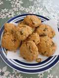 Scones de queso aceitunas y lomito