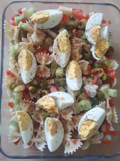 Une photo de Salade fraîche de pâtes