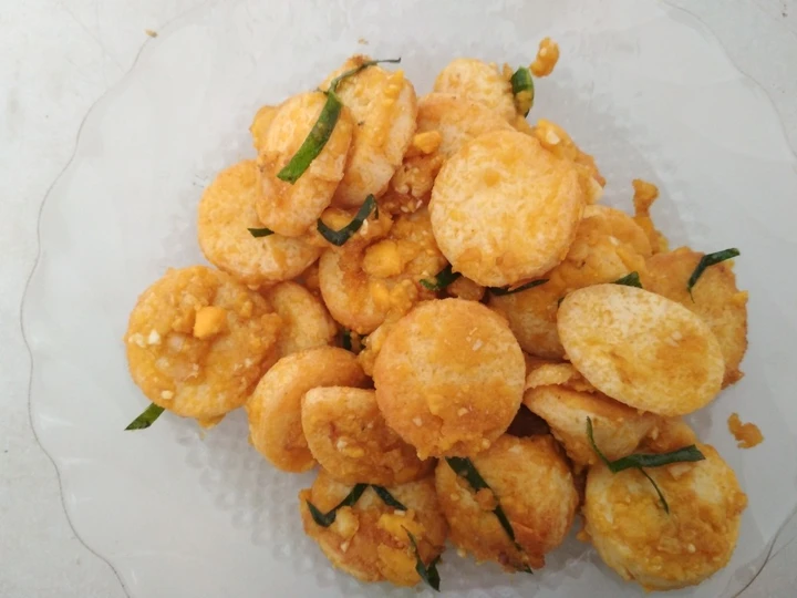 Langkah Mudah untuk Membikin Resep Tofu saus telur asin yang Lezat Sekali Anti Ribet, Sempurna