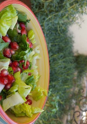 صورة لوصفة سلطة الجرجير