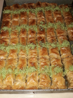 صورة لوصفة بقلاوة تركية بعجينة الفيلو 👌👌😍