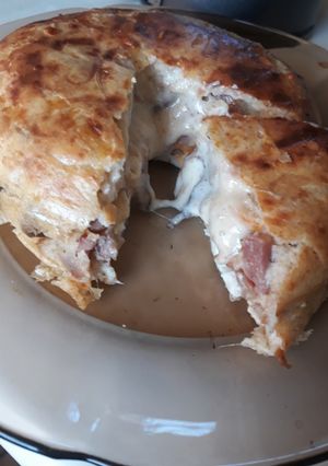 Nagyon sajtos bármit bele recept fotója