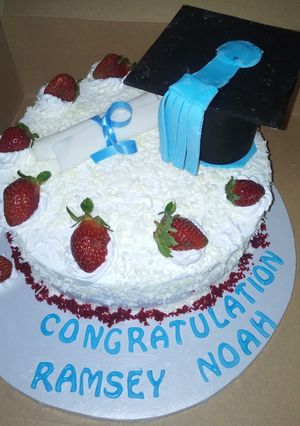 A picture of Red velvet cake.