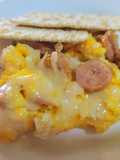 Huevos con salchicha y queso picante 💥😋