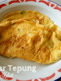 Foto resep Telur Dadar Tepung ala Mbok Pecel