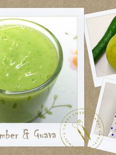 小黃瓜美顏蔬果汁 ♥可爾必思3♥ 的食譜成品照片