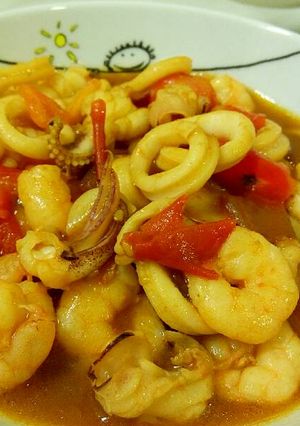Foto resep Cumi Saus Asma