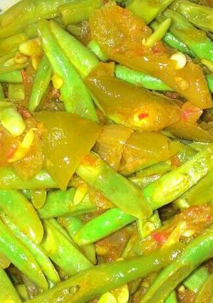 Foto resep Asam Pedas Manis Kacang Panjang Belimbing Wuluh