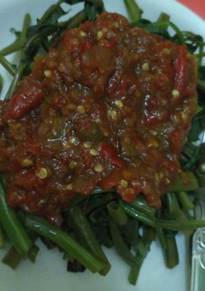 Foto resep Rujak kangkung ummi diana