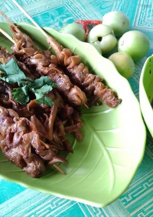 Foto resep Sate Jamur Bumbu Lapis