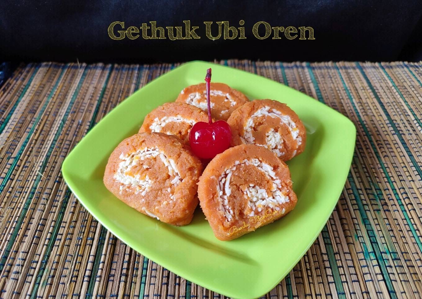 Getuk Ubi Oren Gulung