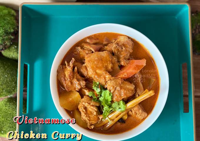 Resipi Kari Ayam Vietnam Ca Ri Ga Viá»t Nam Oleh Sesimple Loralin Cookpad