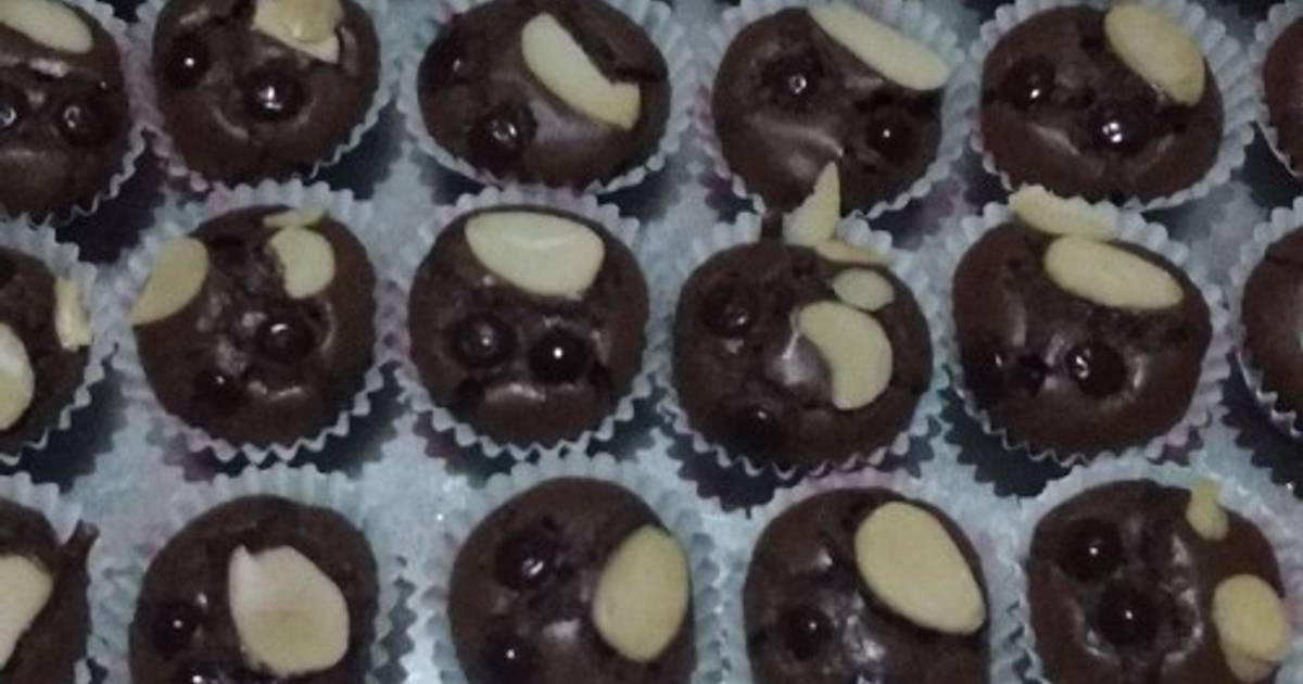 Resep Brownies Kering Mini Cup Oleh Nixma Ilmie Cookpad