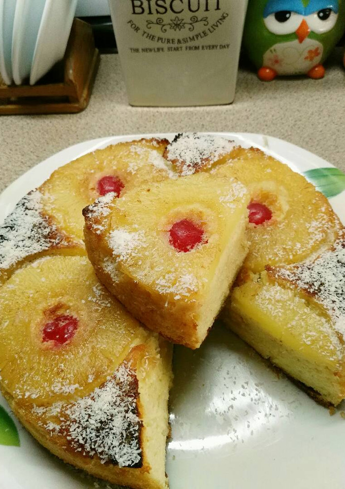 Una foto de Bizcocho de piña