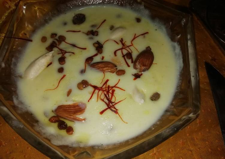 Recipe of Super Quick Homemade Besan kheer