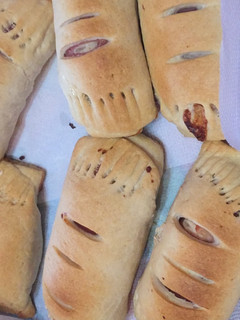 Una foto de 🥖🥖Pan relleno con Jamón y queso 🥖🥖