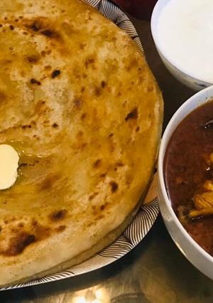 A picture of Chicken ke salan.