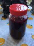 Mermelada de moras y manzana