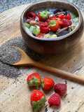 🥣Graines de chia 🥄healthy breakfast🫖☕️