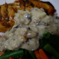 A picture of Mushroom Sauce.