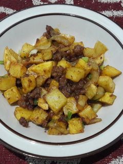 Foto resep Tumis Kentang Daging Cincang