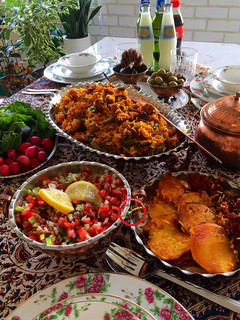 عکسی از دستور لوبیا پلو