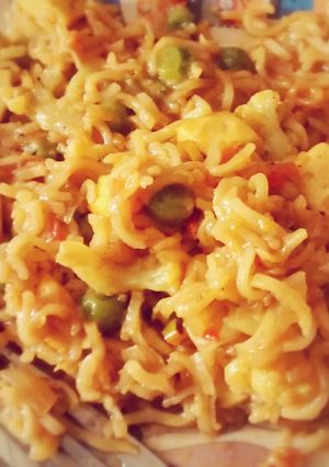 A picture of Fried Maggi.