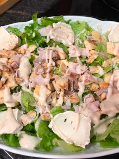 Una foto de Ensalada cesar
