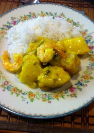 Una foto de Guiso de papas con camarones - 3
